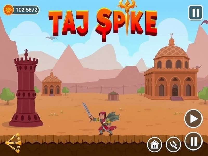 Taj Spike Master Game Screenshot